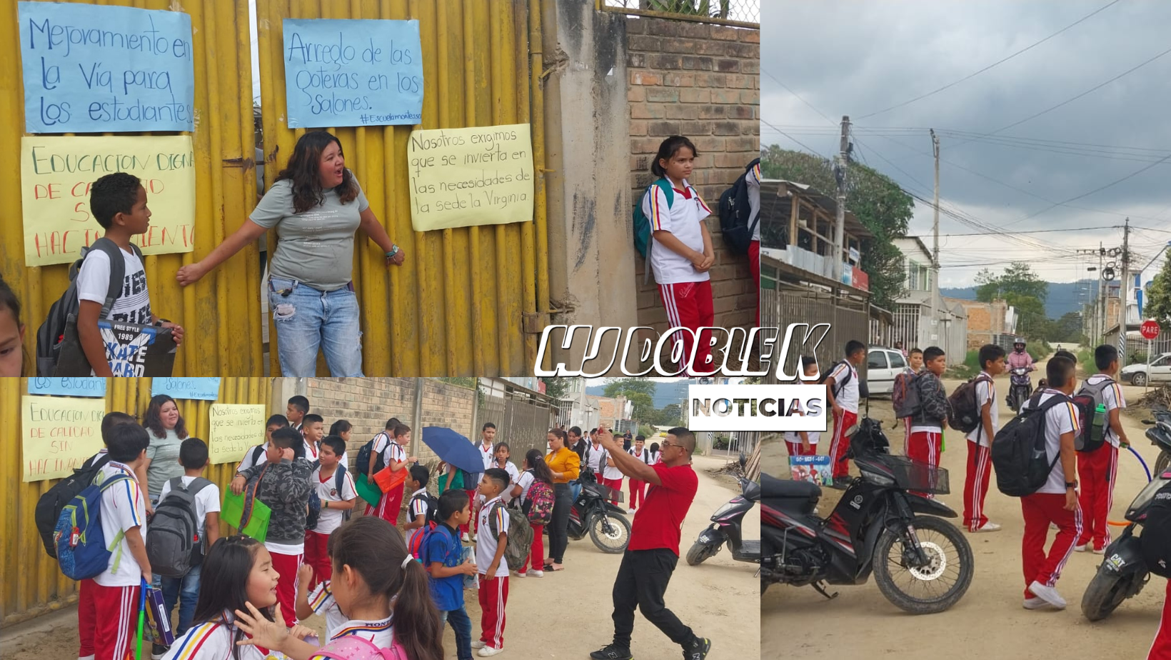 Padres de familia manifiestan inconformidad por las inconsistencias en planteles educativos.