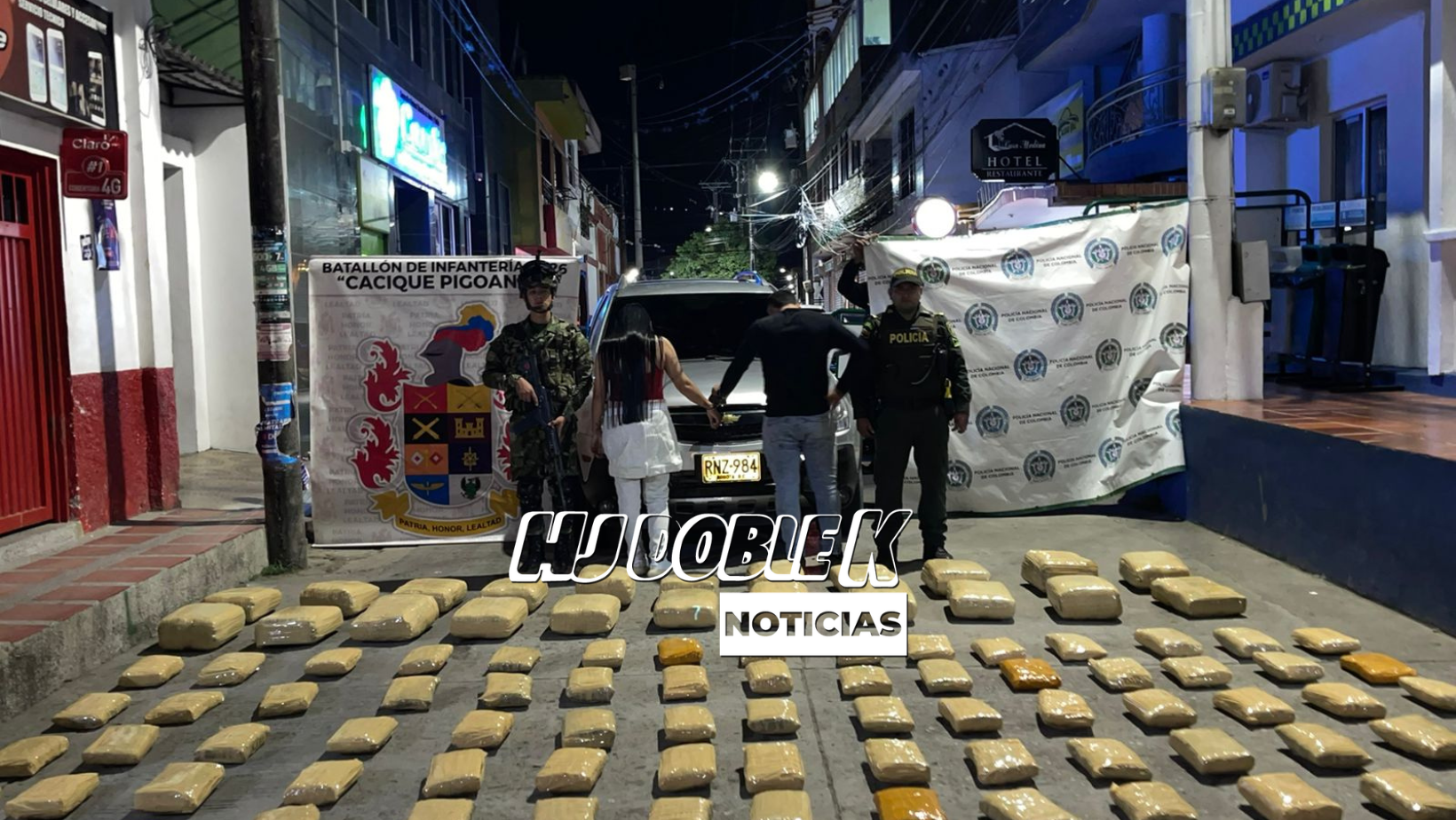Cayó importante cargamento de marihuana.