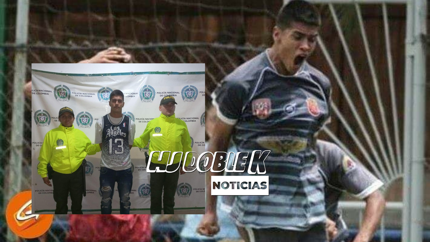 A prisión irá importante promesa del futbol Colombiano.