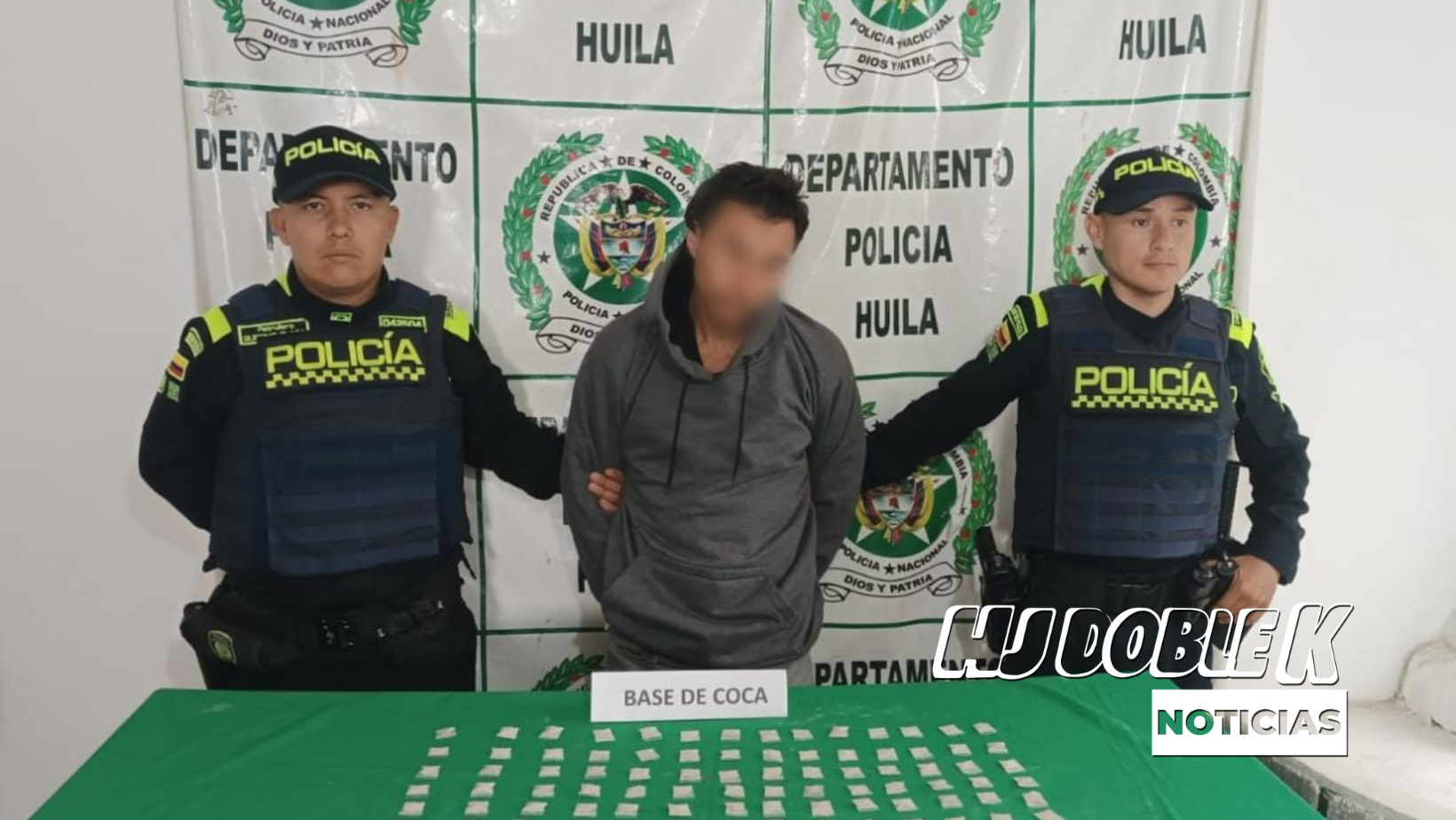 Cayó alias "Cantinflas" por tráfico, fabricación y porte de estupefacientes.