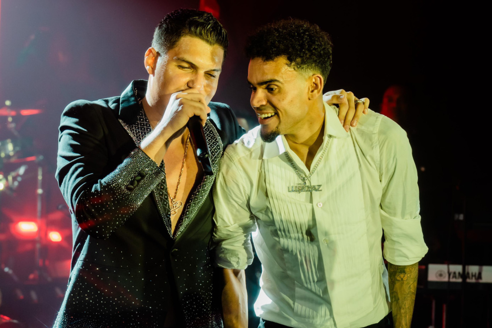 Luis Díaz celebró su boda al ritmo de Elder Dayán