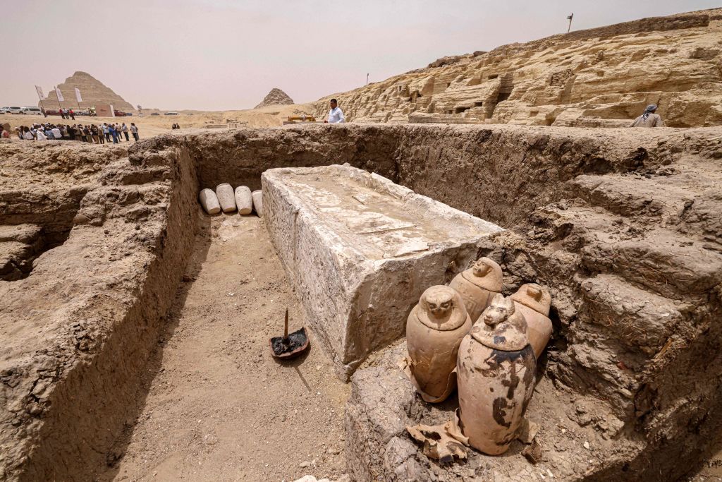 Se hallaron dos talleres de embalsamiento en Egipto