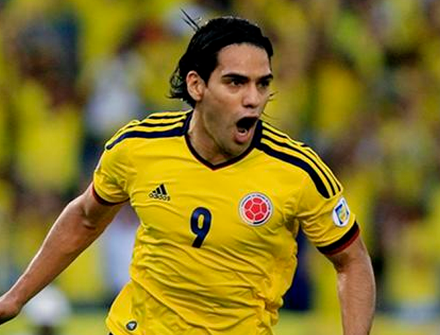 Radamel Falcao García y la foto de su debut