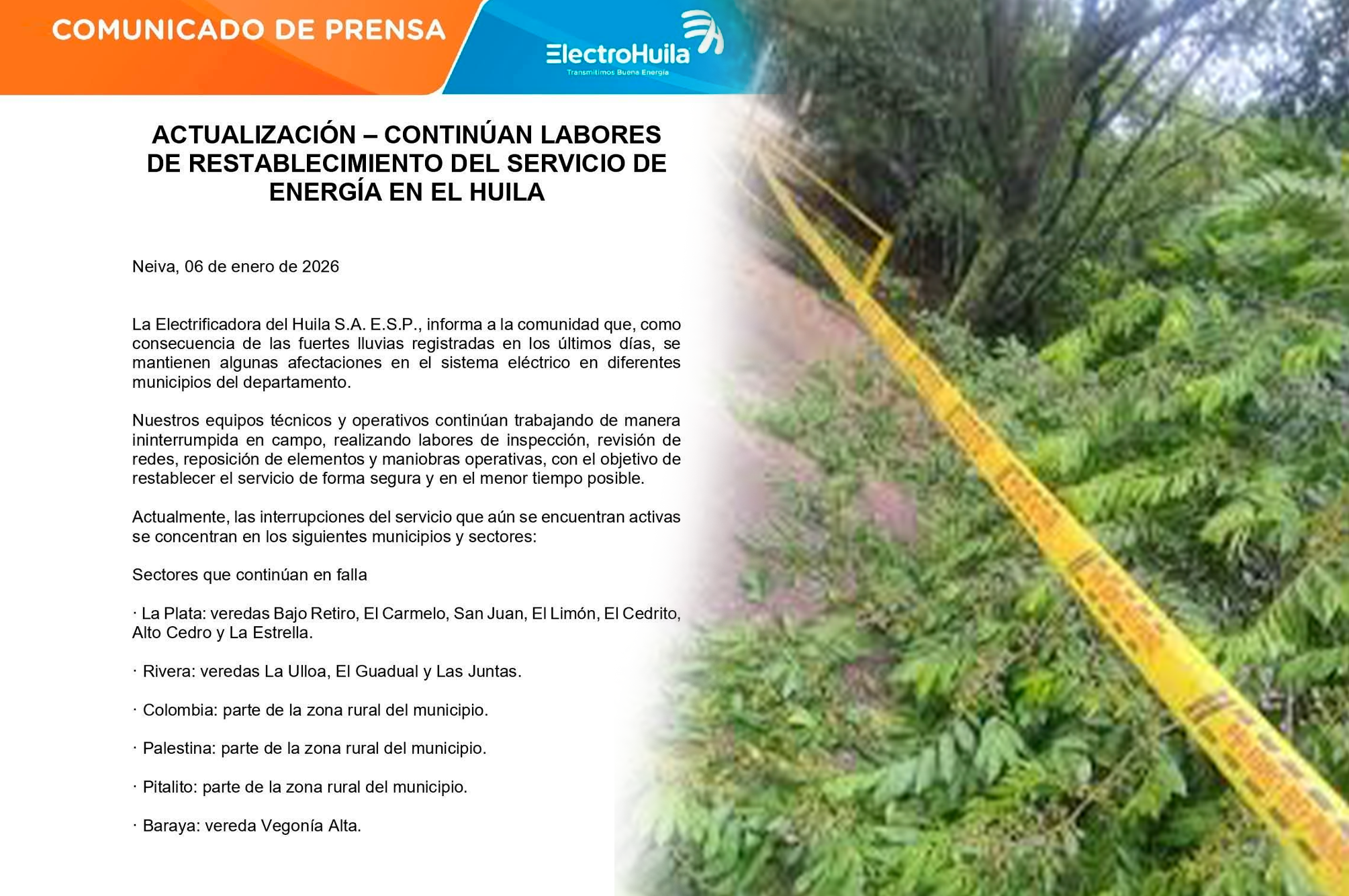 Caída de banca en el barrio Los Colores había sido advertida por la comunidad