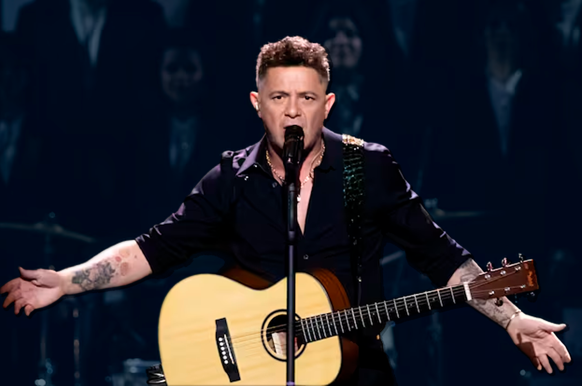 Alejandro Sanz canta esta noche en Bogotá en su primera de dos fechas en el Movistar Arena