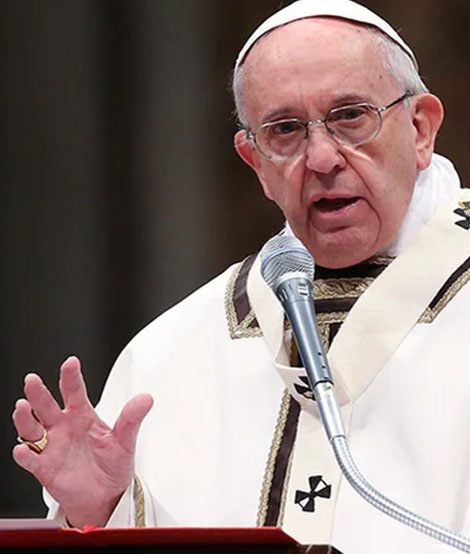 EL PAPA FRANCISCO YA FIRMÓ SU CARTA DE RENUNCIA
