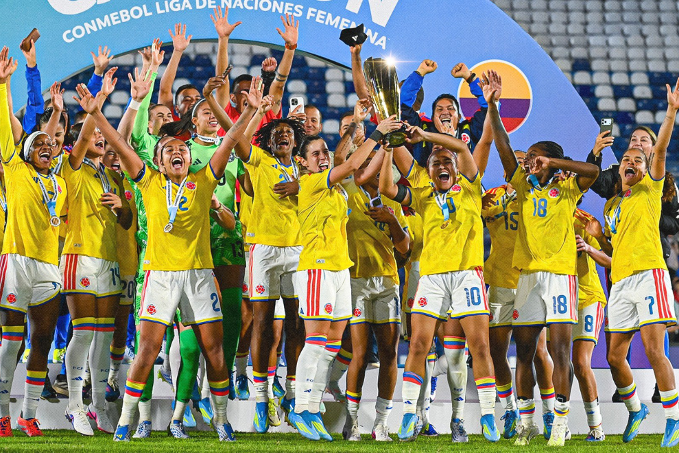 ¡Colombia hace historia! La Tricolor femenina conquista la Liga de Naciones de la Conmebol