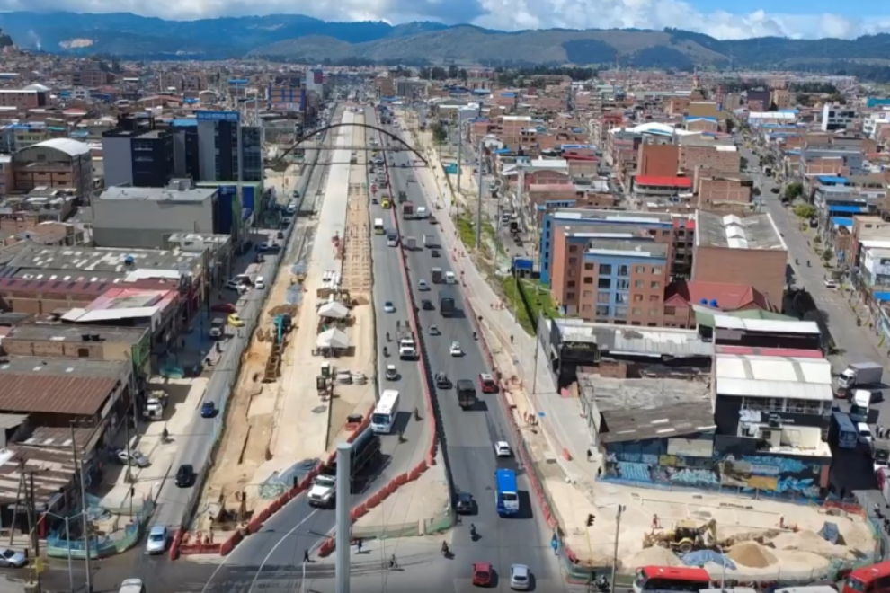 Soacha ajusta su tránsito por obras de TransMilenio en la autopista Sur