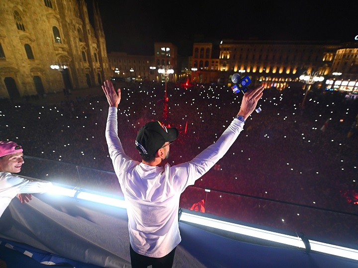Así fue la celebración del Inter como campeón en Italia