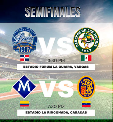 Vaqueros en la semifinal de la Serie del Caribe
