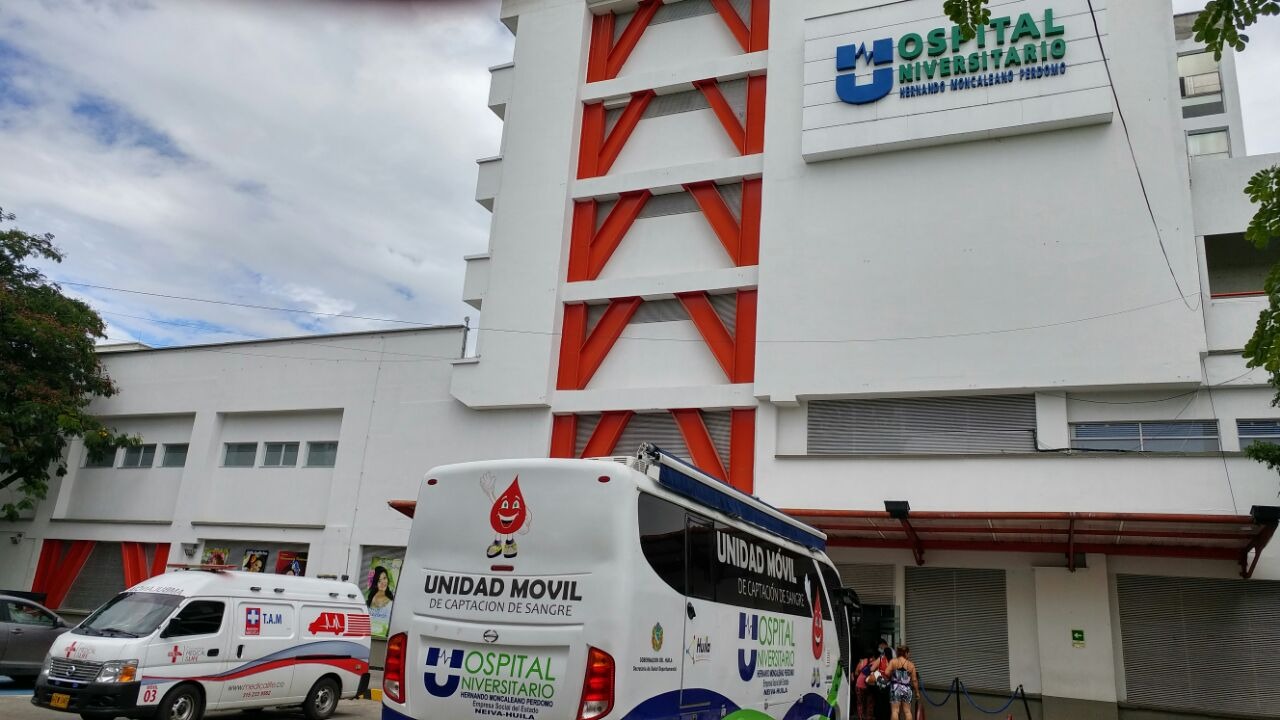 En alerta amarilla Hospital universitario