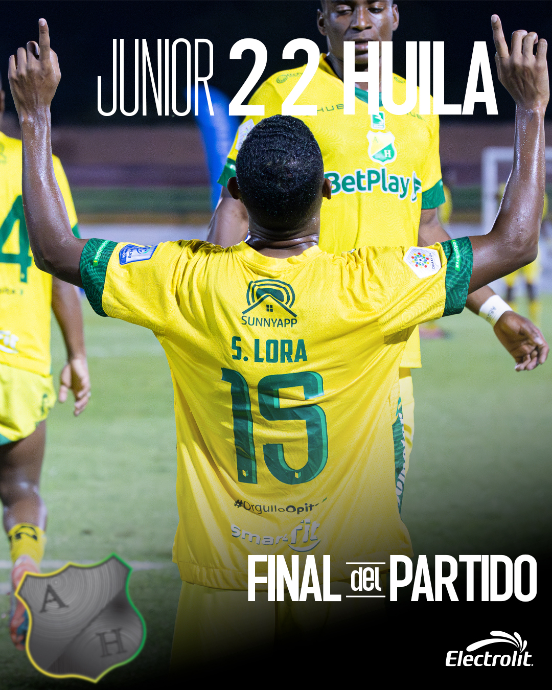 [AUDIO] Atlético Huila empató como visitante en la Copa Colombia frente a Junior