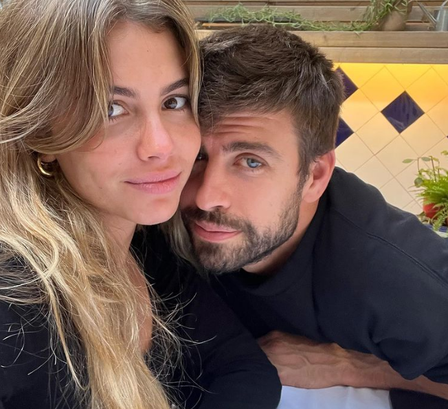 Piqué publicó foto presumiendo a Clara Chía: “¿Clara-mente lo obligaron?”, dicen en redes sociales