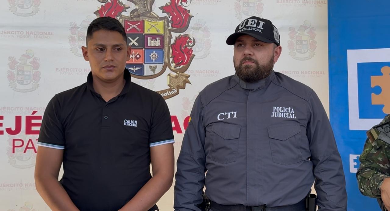 Capturan a "alias Pantera"
