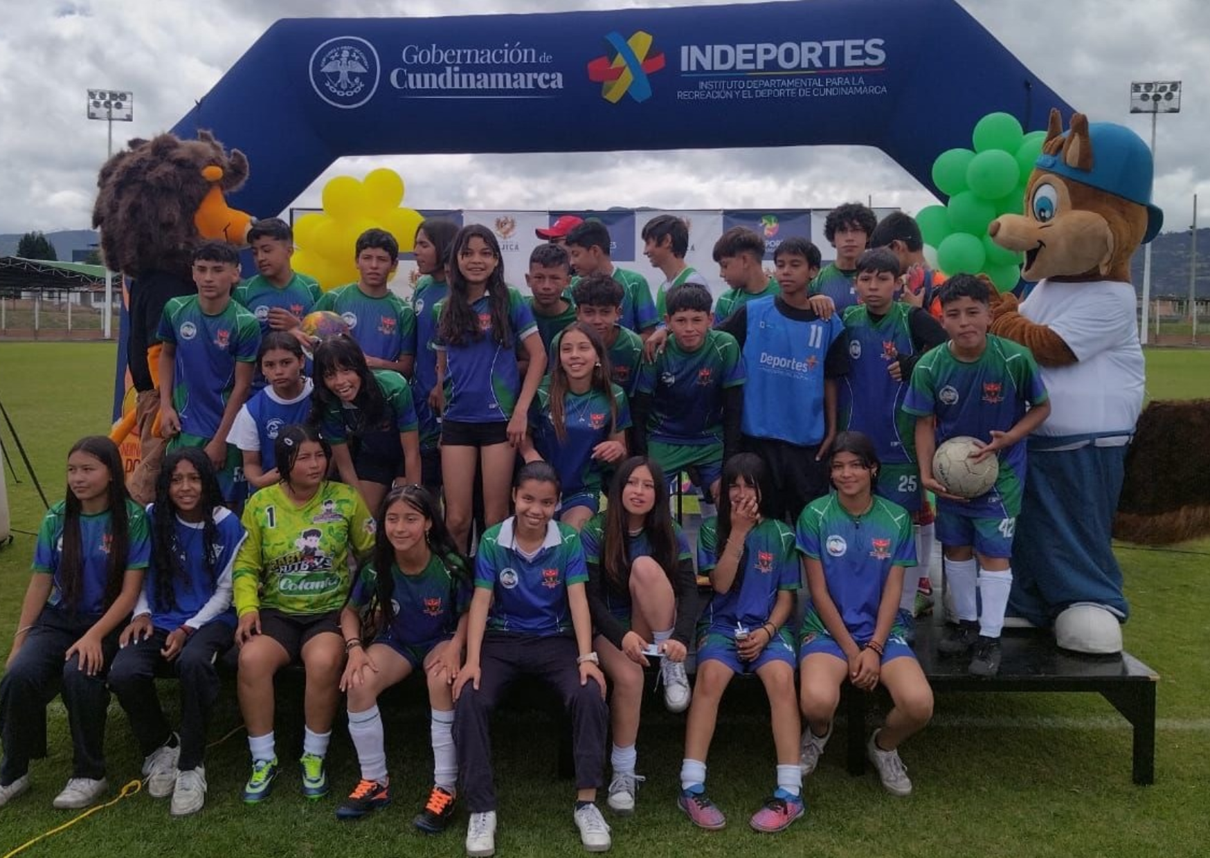 Se llevan a cabo los juegos Intercolegiados en Cundinamarca.