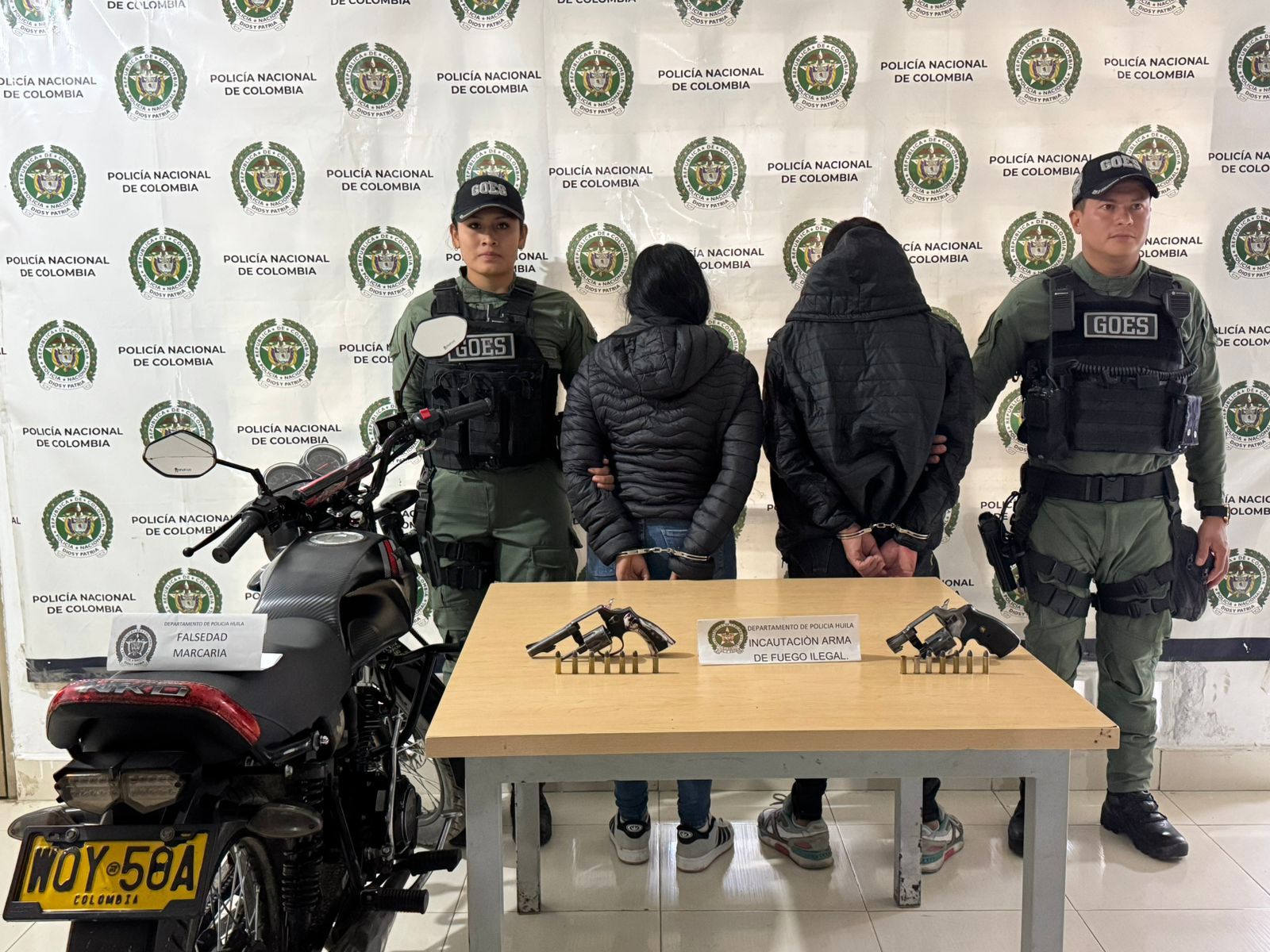 Cayó alias ‘Matón’ con dos armas de fuego