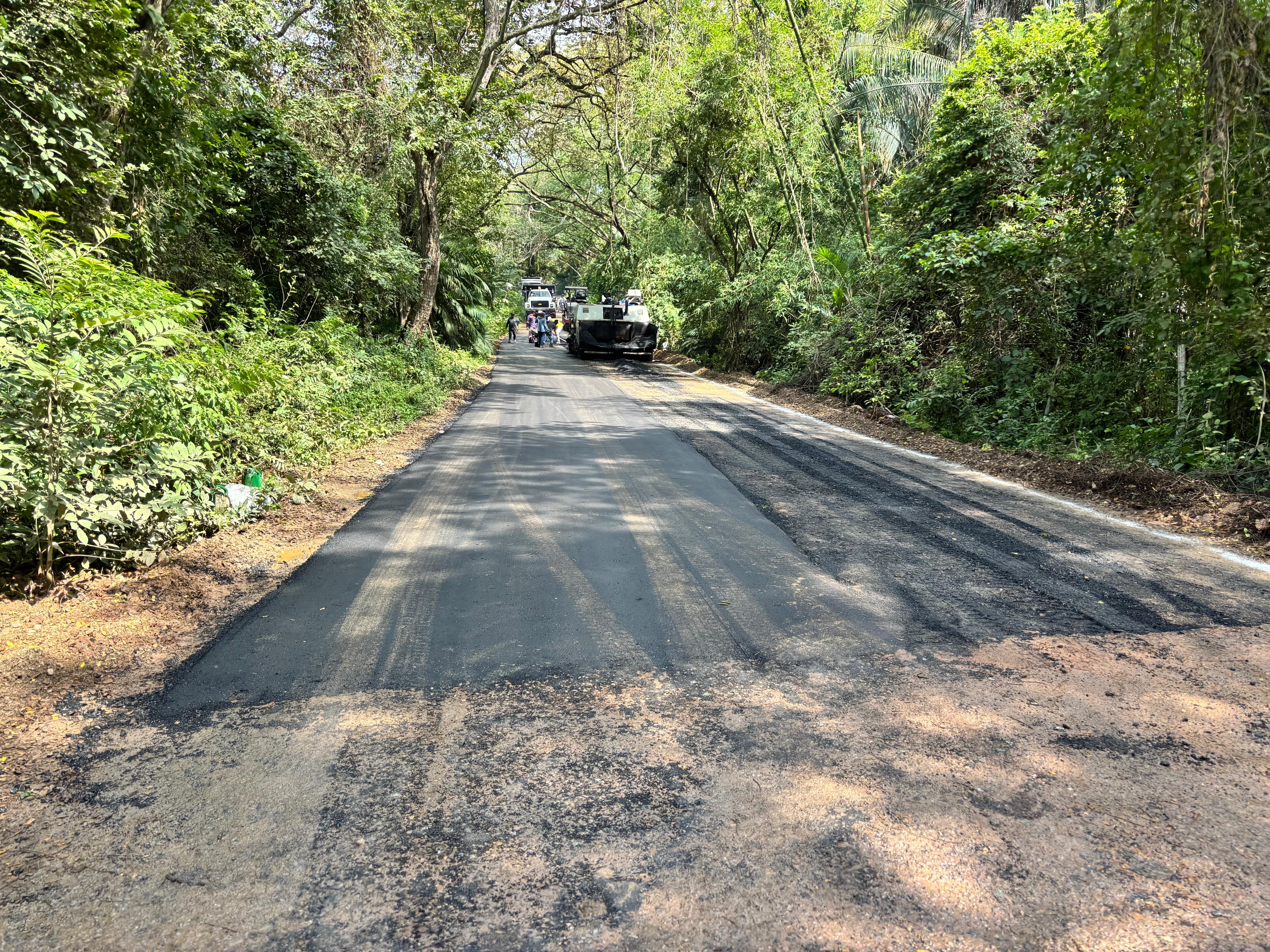 En la recta final proyecto de rehabilitación vial en el municipio de Aipe