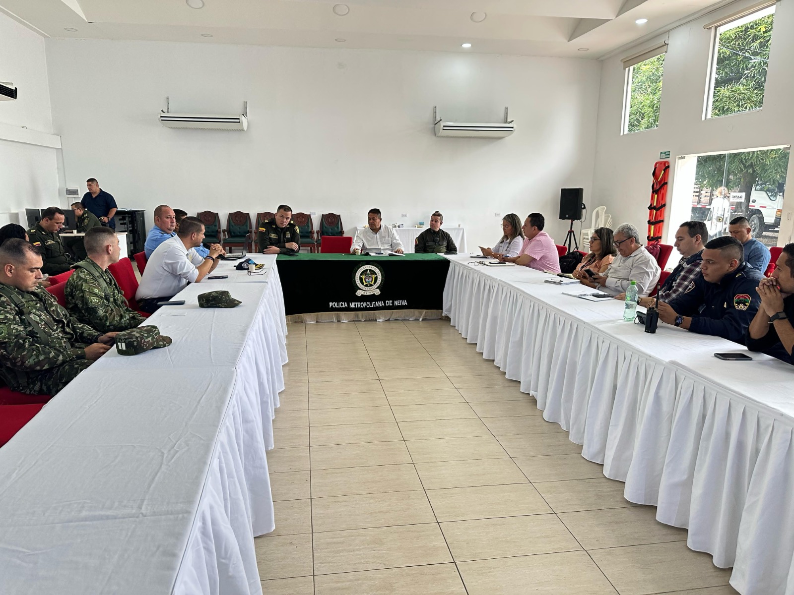 Listo dispositivo de seguridad para marchas