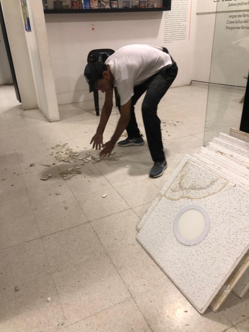 fueron reparados los daños por lluvias en el Museo Jorge Villamil