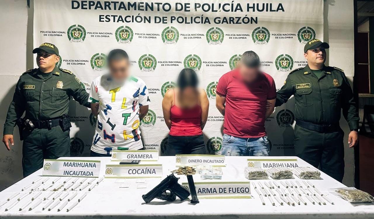 Capturado alias "El Gato", cabecilla criminal que sembraba el terror en Garzón