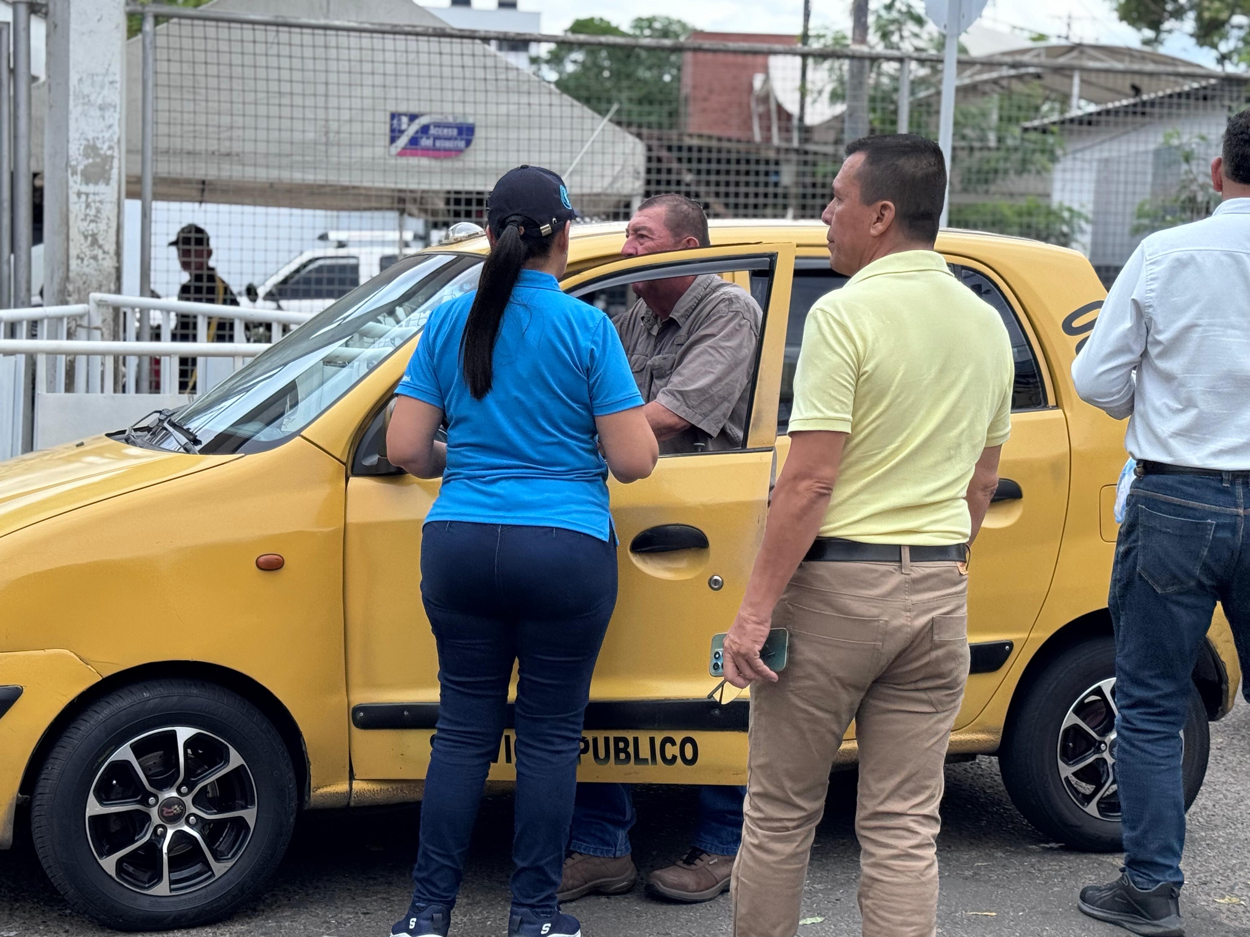 Se realizan actividades de sensibilización para evitar sobrecostos en servicio de taxi