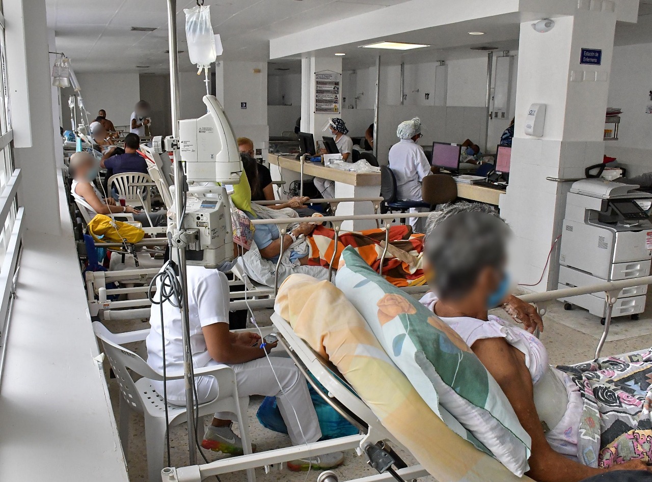Hospital Universitario de Neiva reporta 130 % de ocupación en sus servicios