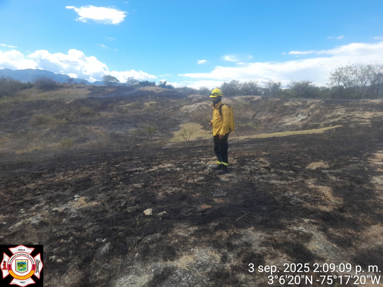 Aipe en alerta: incendios forestales han consumido más de 50 hectáreas en un mes