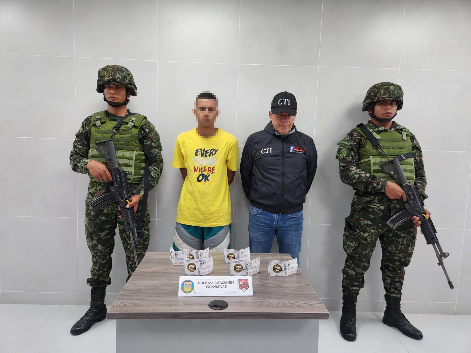 Suboficial recién ascendido frustra intento extorsivo en pleno centro de Neiva