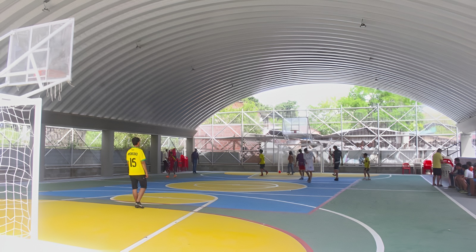 Avanzan las intervenciones a escenarios deportivos en la ciudad