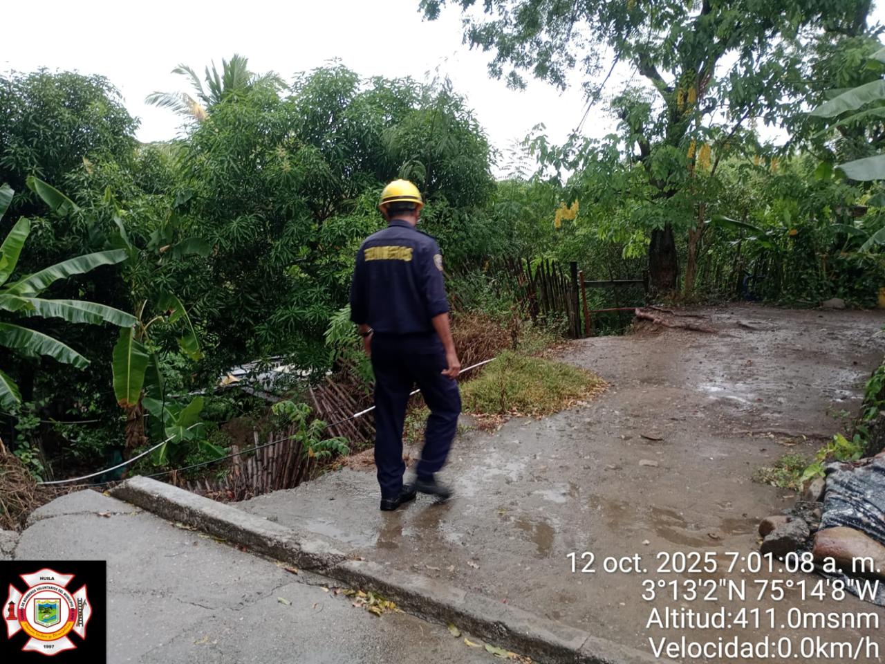 Huila en alerta: segunda temporada de lluvias deja emergencias y daños en 13 municipios