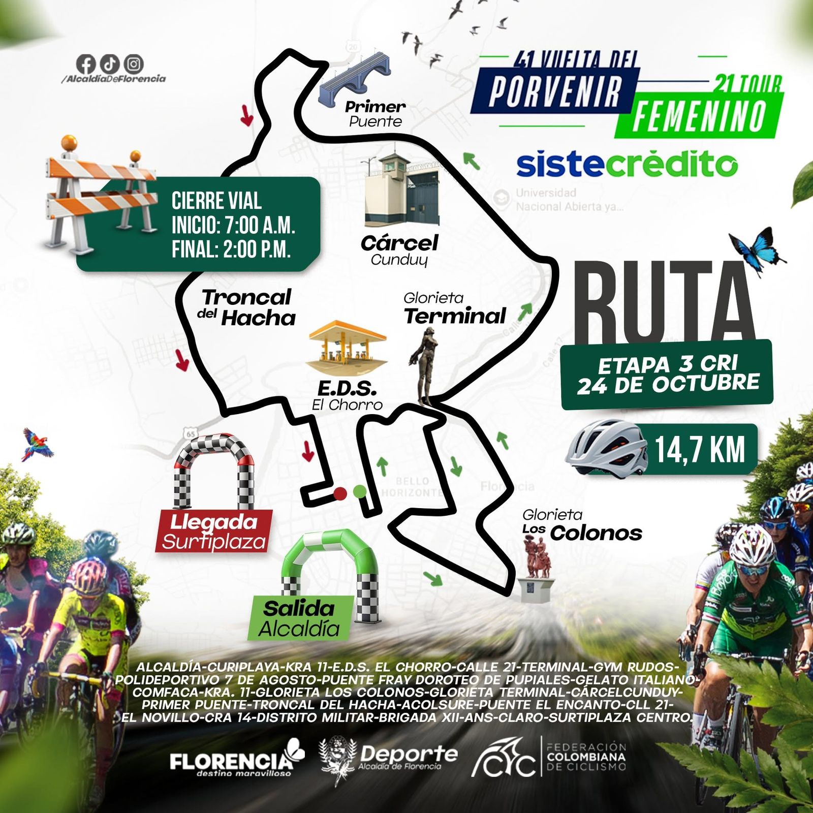 Vuelta del Porvenir y Tour Femenino reactivaron la económia