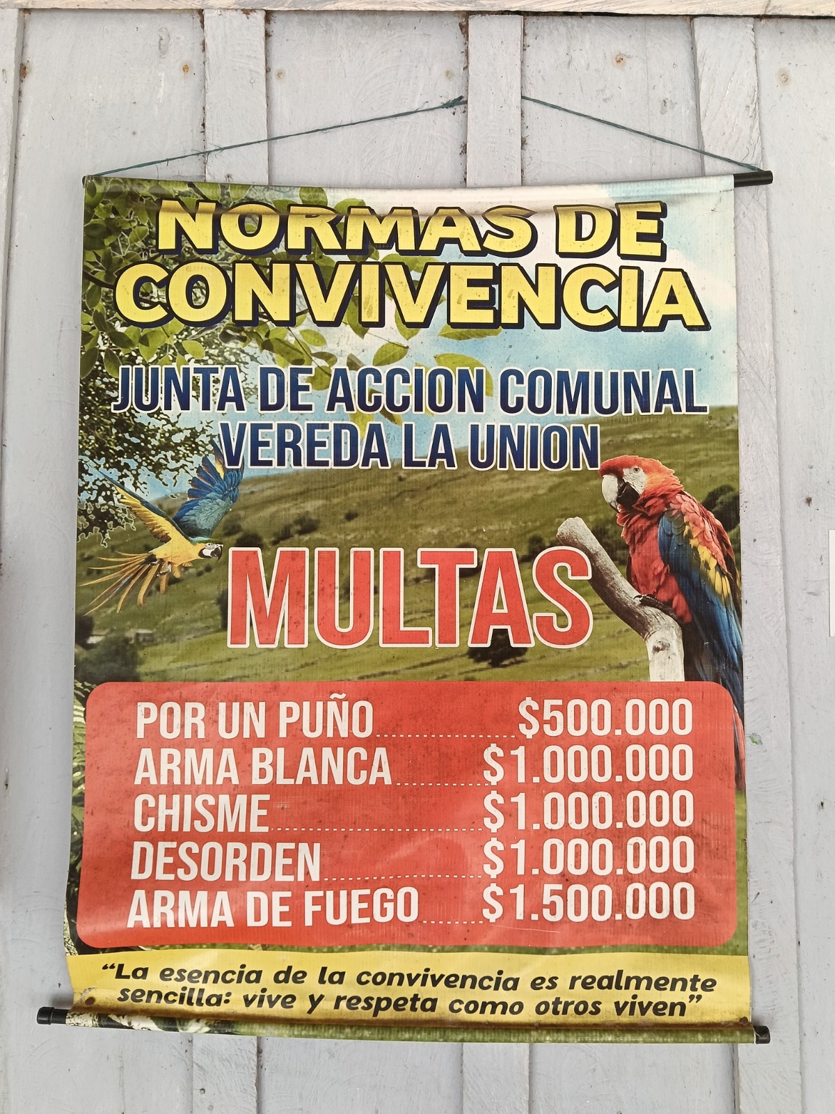 Disidencias imponen ´reglas de convivencia´