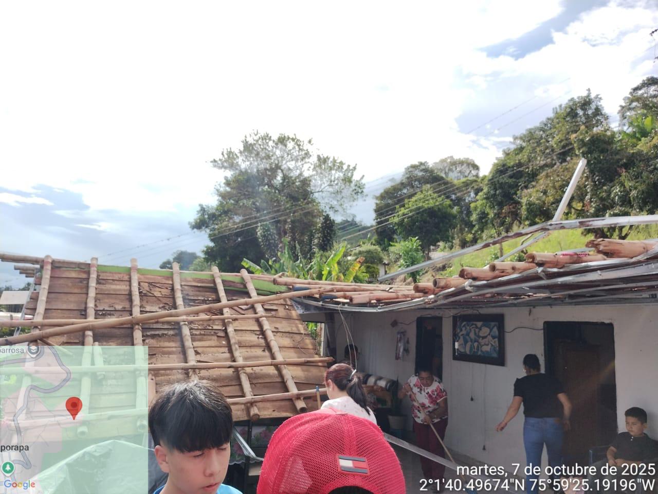 Segunda temporada de lluvias deja afectaciones en 17 municipios del Huila