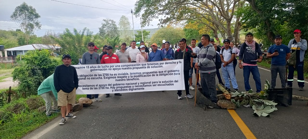 Por segundo día consecutivo, bloqueos afectarán la Ruta 45 en Huila