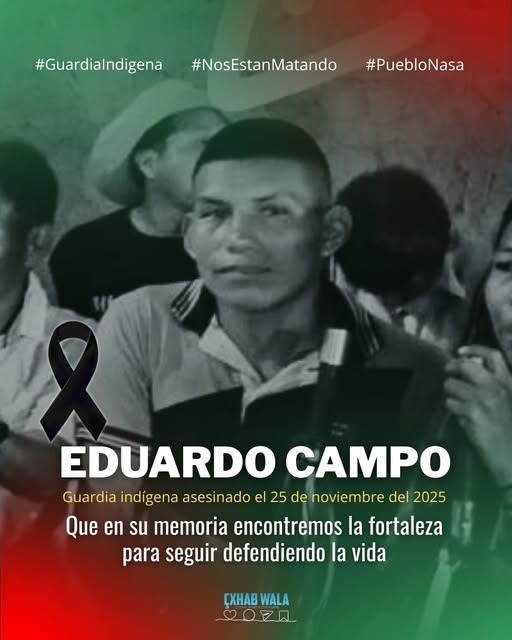 Líder indígena Eduardo Campo Chá fue atacado a tiros en La Plata; recibió siete disparos, según el CRIC