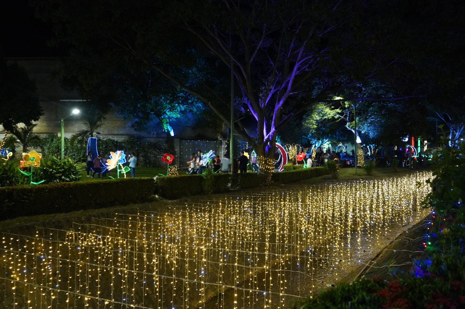 Palermo brilla con sus alumbrados navideños