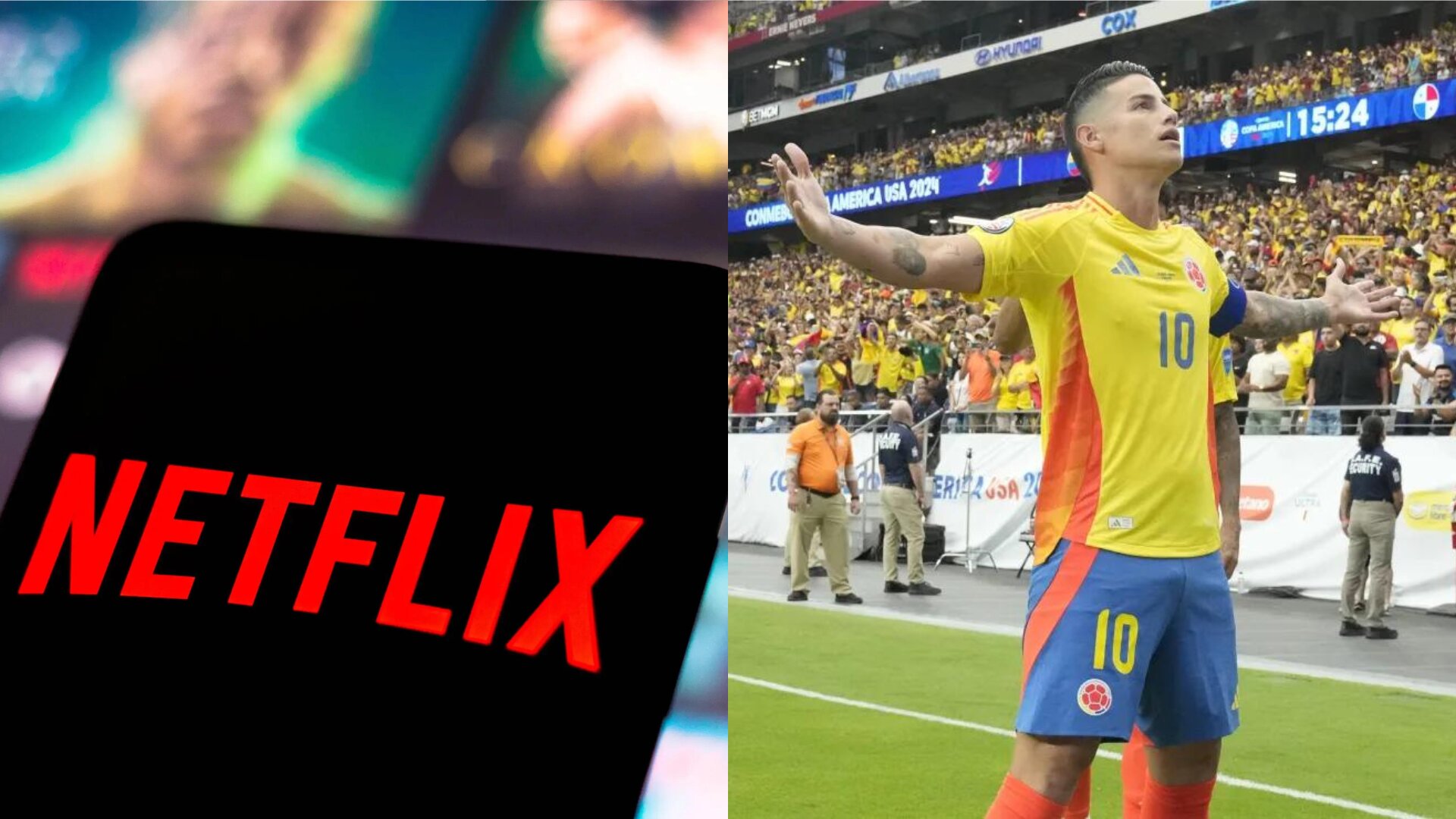 James Rodríguez tendrá serie documental en Netflix