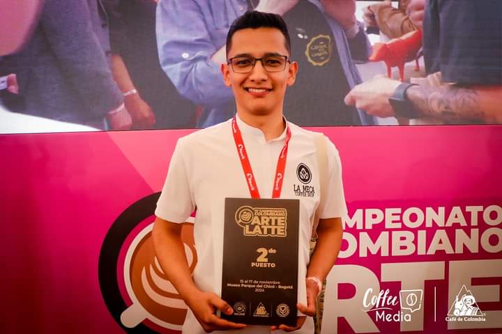 Laboyano es subcampeón nacional de Arte Latte