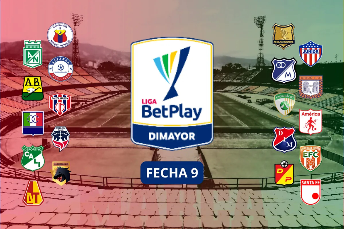 Resultados en la novena fecha de Liga