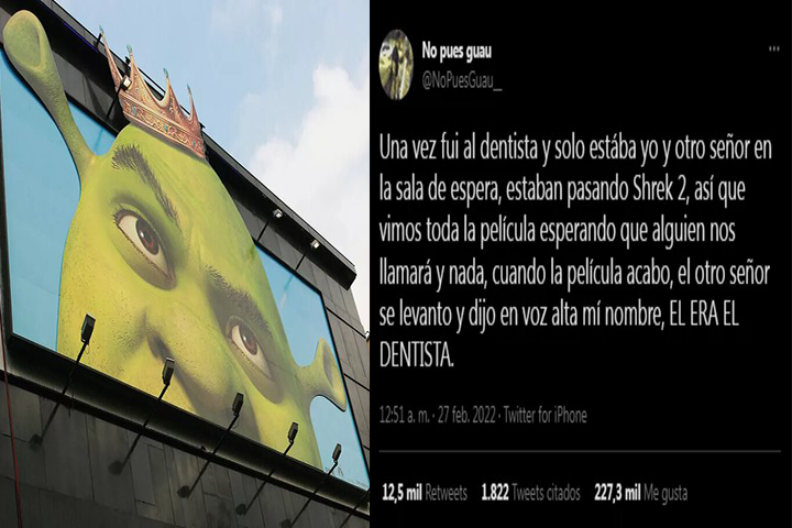 Fue al dentista y tuvo que ver junto a su médico la película Sherk 2 para que lo atendiera