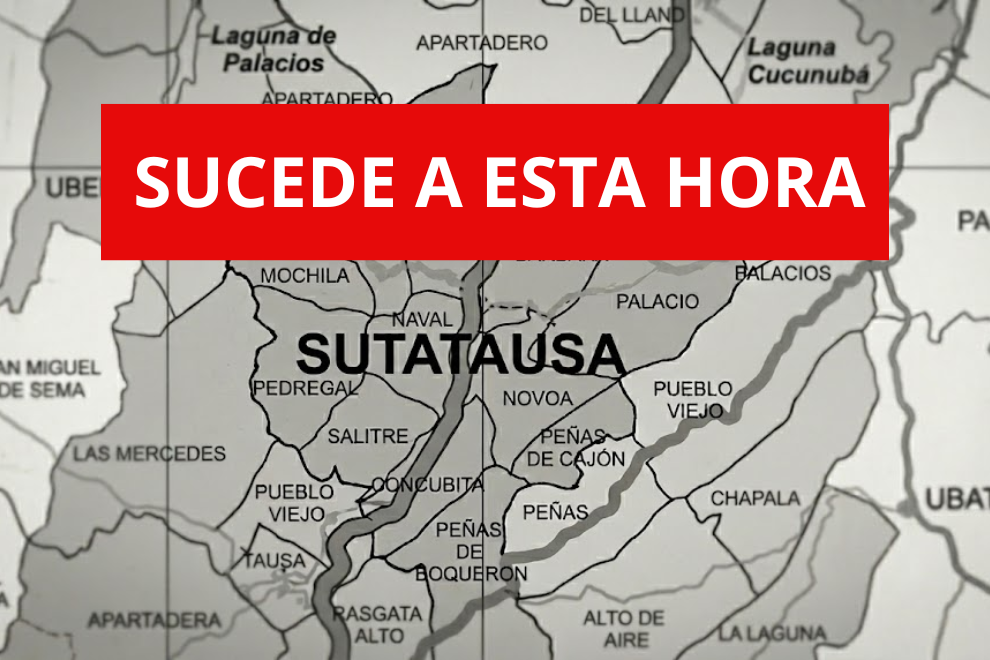 Los organismos de socorro atienden una emergencia minera en Sutatausa