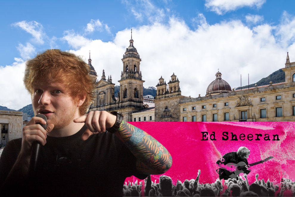 Ed Sheeran regresa a Bogotá con su “Loop Tour 2026”