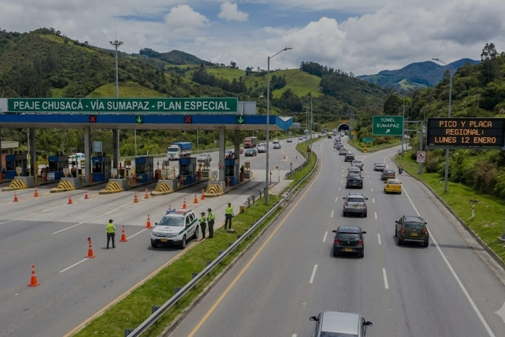 Activan plan especial en la vía Bogotá – Girardot por el puente de Reyes