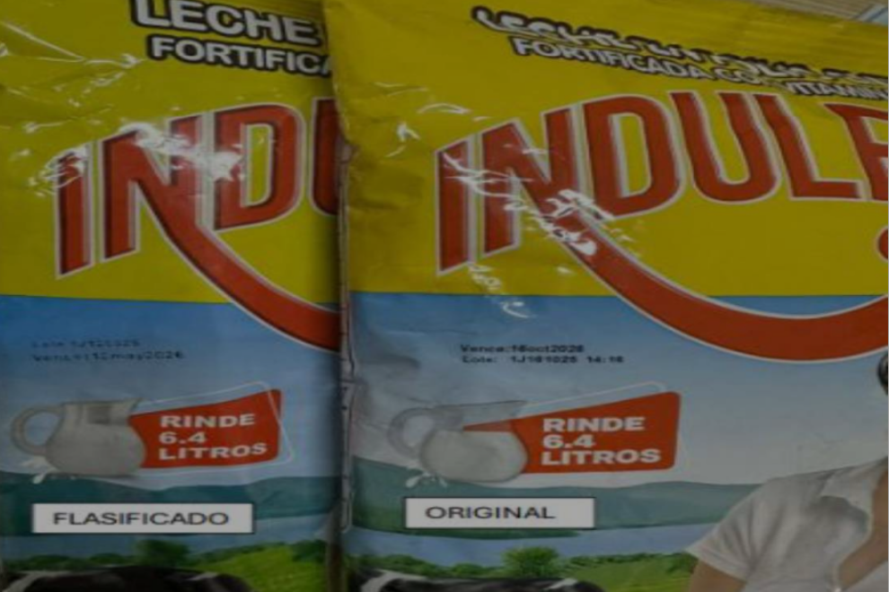 Invima detecta falsificación de leche en polvo Induleche