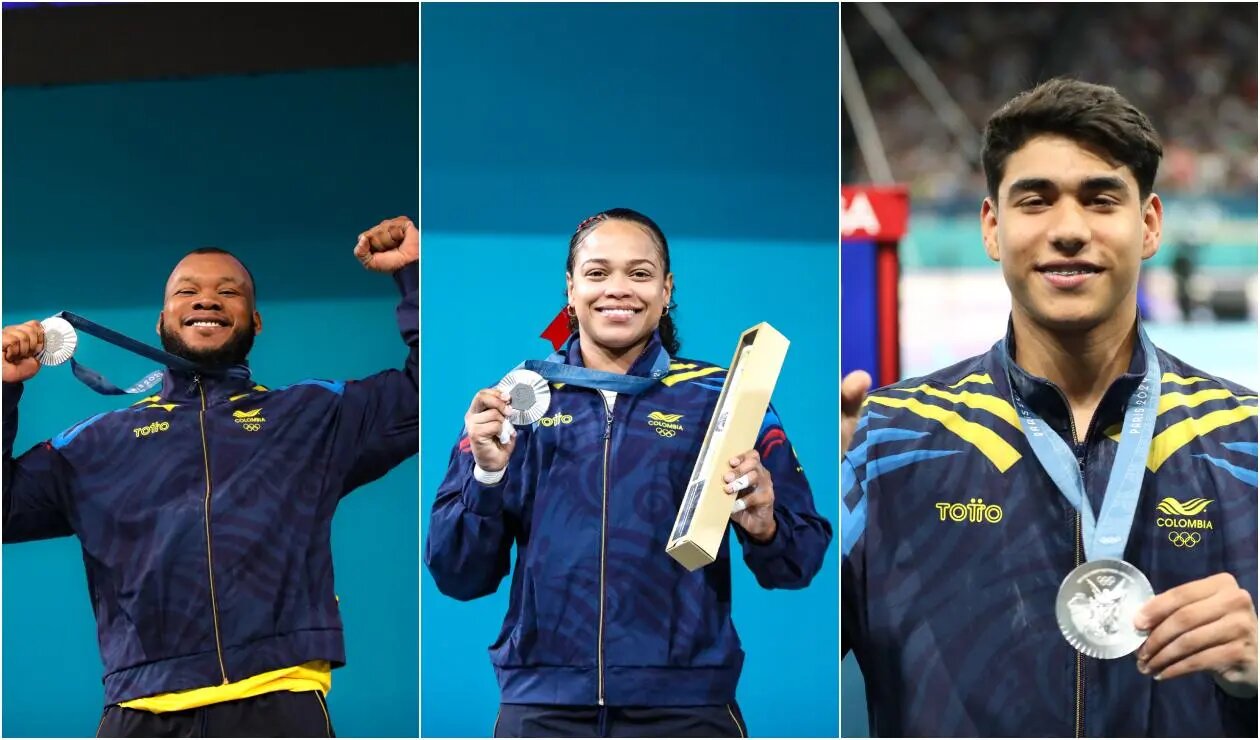 Cómo terminó Colombia en la tabla de medallería de los Juegos Olímpicos