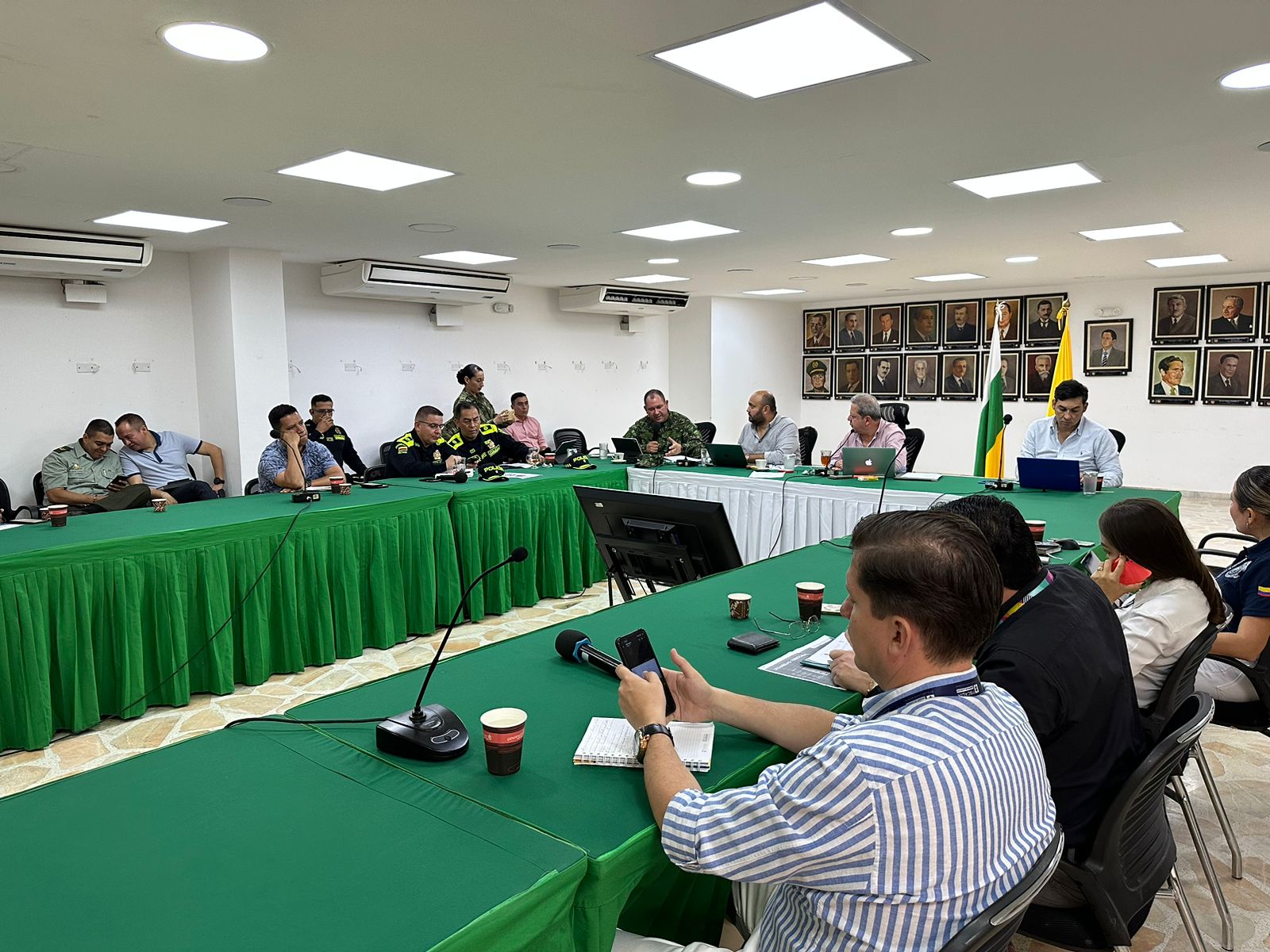 [AUDIO] Hoy se realiza la mesa técnica de seguridad en el departamento