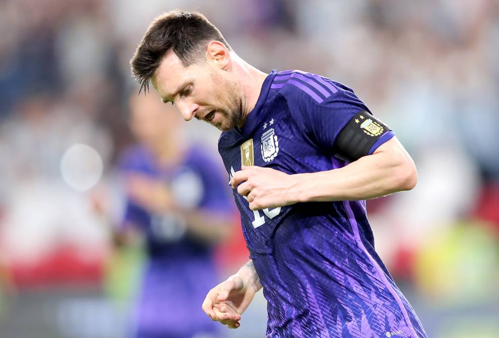 LA CAÍDA DE ARGENTINA, FRENTE A ARABIA SAUDITA EN SU PRIMER PARTIDO.