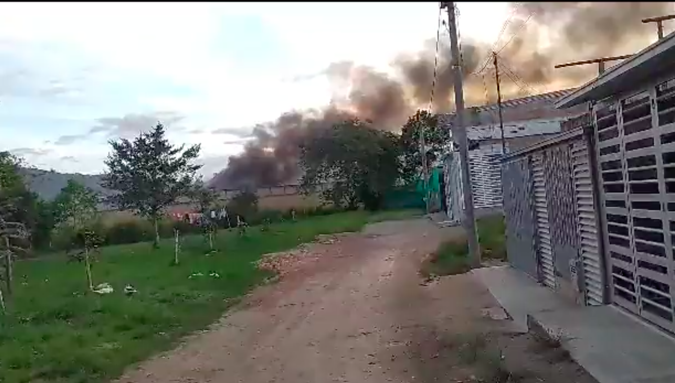 [VIDEO] Motín en la cárcel de Pitalito desató incendio