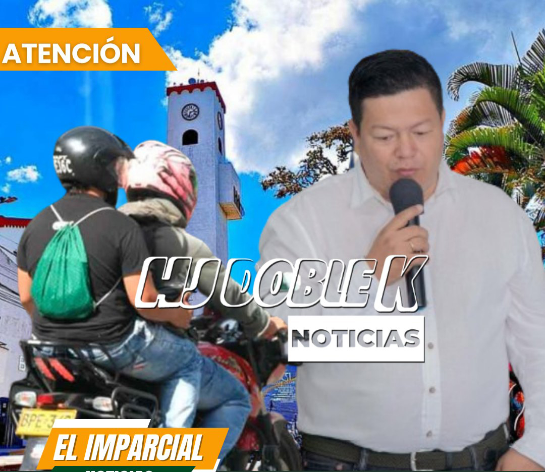 El Alcalde de Pitalito decreta restricciones nocturnas para motocicletas con acompañantes masculinos