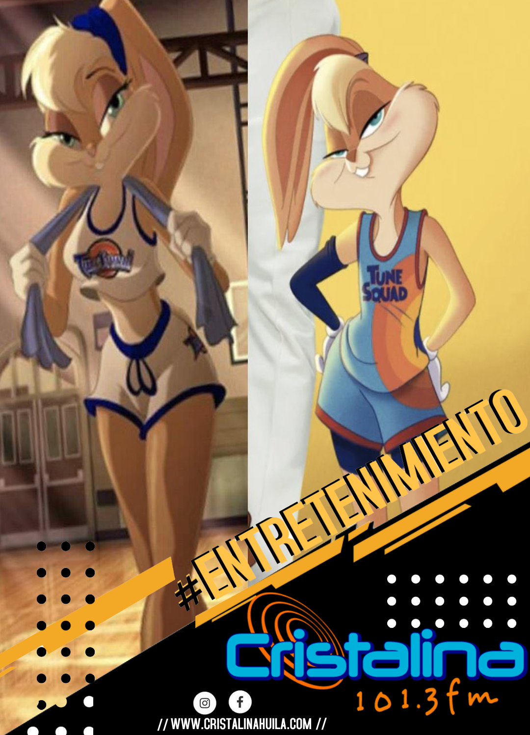 NUEVA IMAGEN DE LOLA BUNNY EN ‘SPACE JAM’ SE ALEJA DE LO SEXI Y DIVIDE OPINIONES